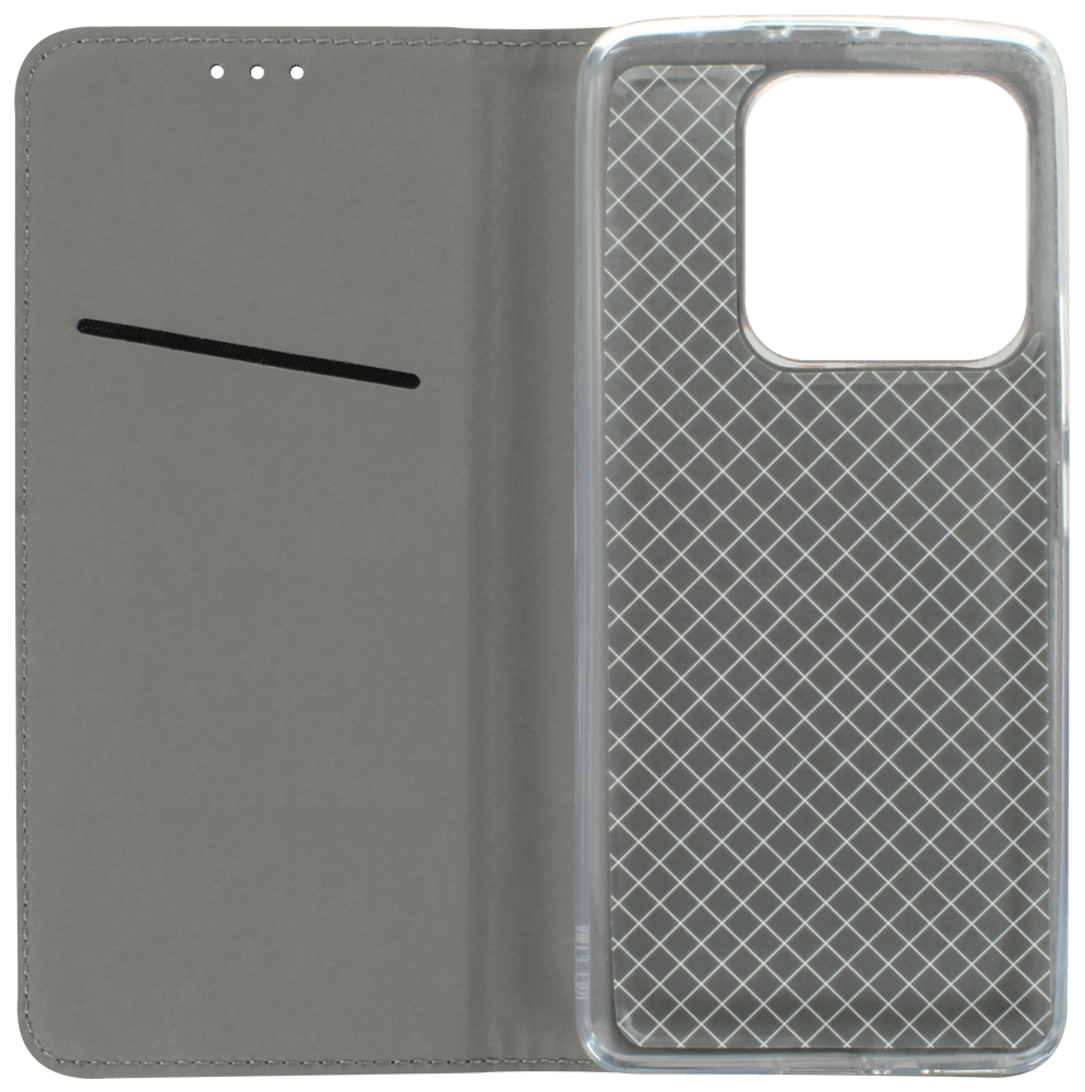 Xiaomi 13 Pro oldalra nyíló flipes bőrtok rombusz mintás arany