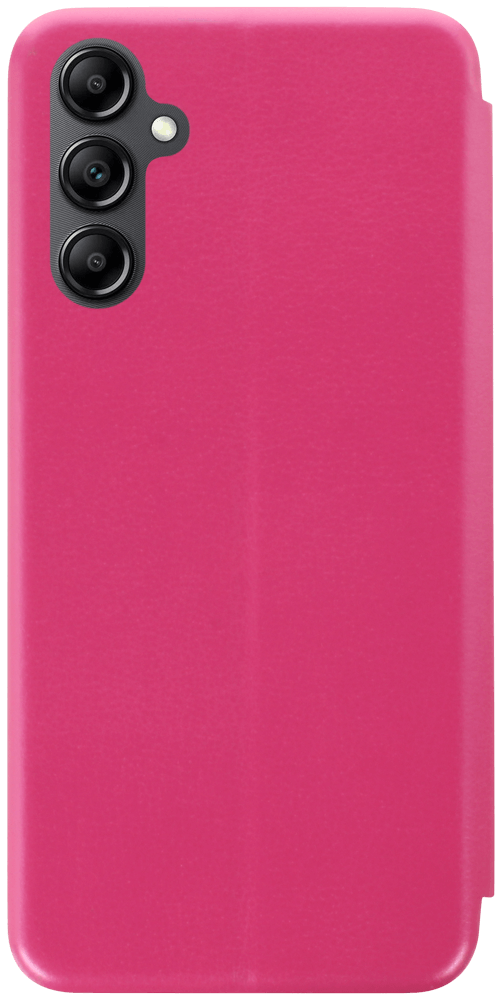 Samsung Galaxy A14 5G (SM-A146P) oldalra nyíló mágneses flipes bőrtok prémium minőség rózsaszín