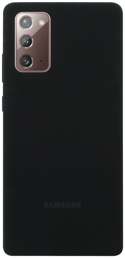 Samsung Galaxy Note 20 5G (SM-N981B) szilikon tok gyári SAMSUNG termék matt fekete