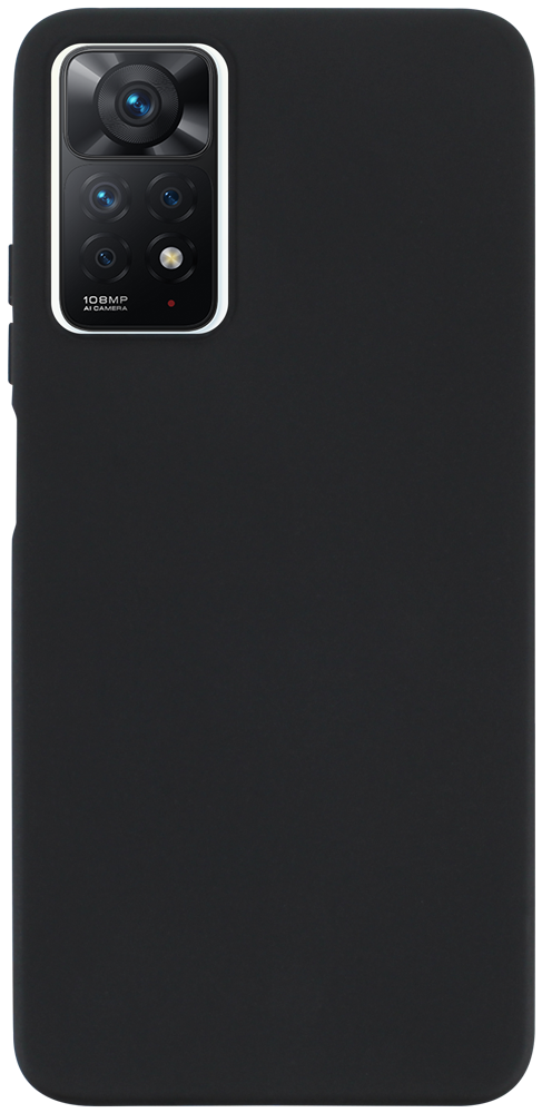Xiaomi Redmi Note 11 Pro szilikon tok fekete