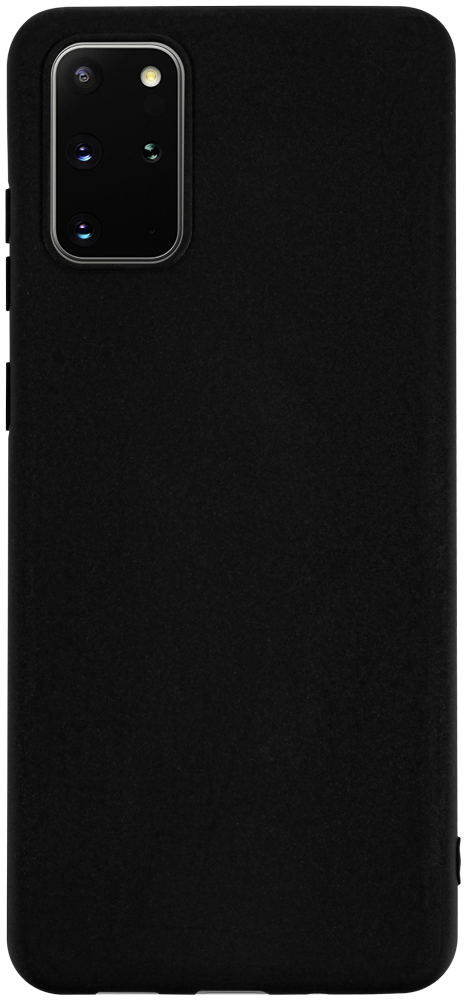 Samsung Galaxy S20 Plus 5G (SM-G986F) szilikon tok matt fekete