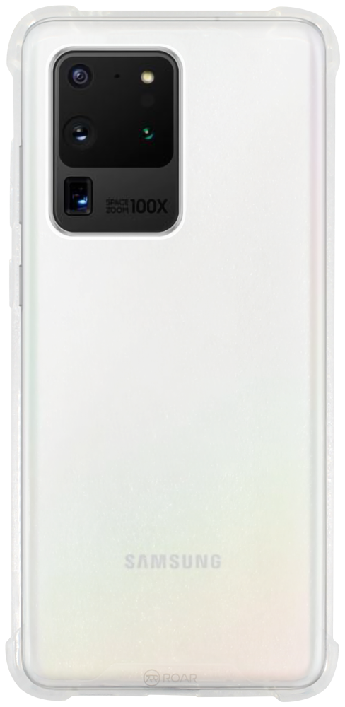 Samsung Galaxy S20 Ultra 5G (SM-G988B) kemény hátlap gyári ROAR légpárnás sarok átlátszó