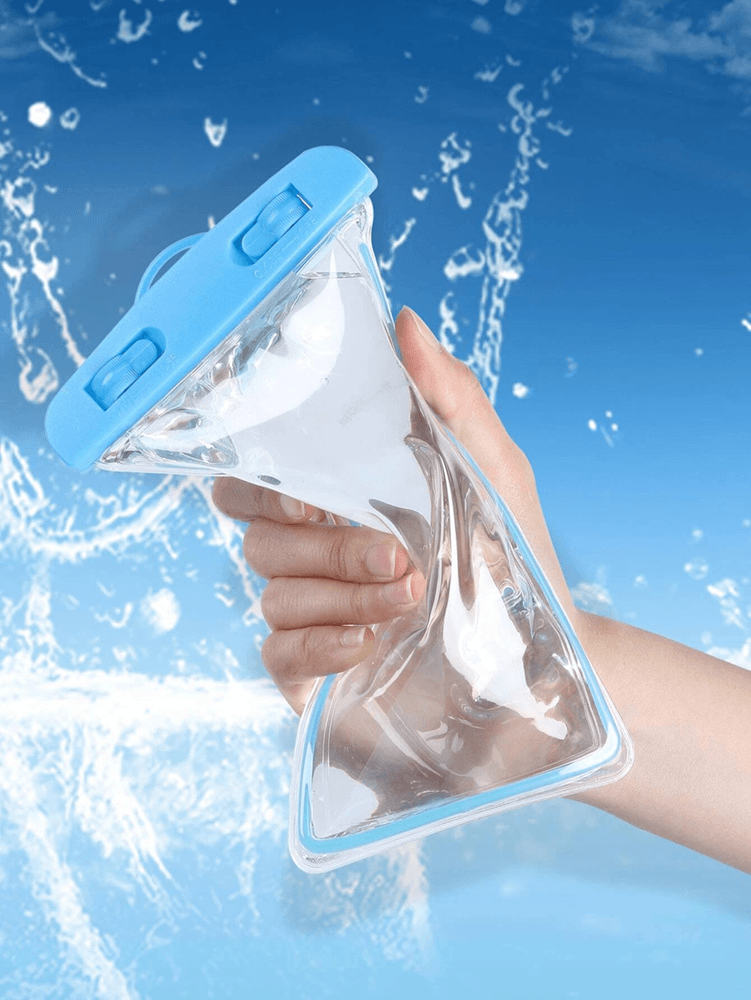 Apple iPhone 6 Plus vízálló tok univerzális fluoreszkáló kék