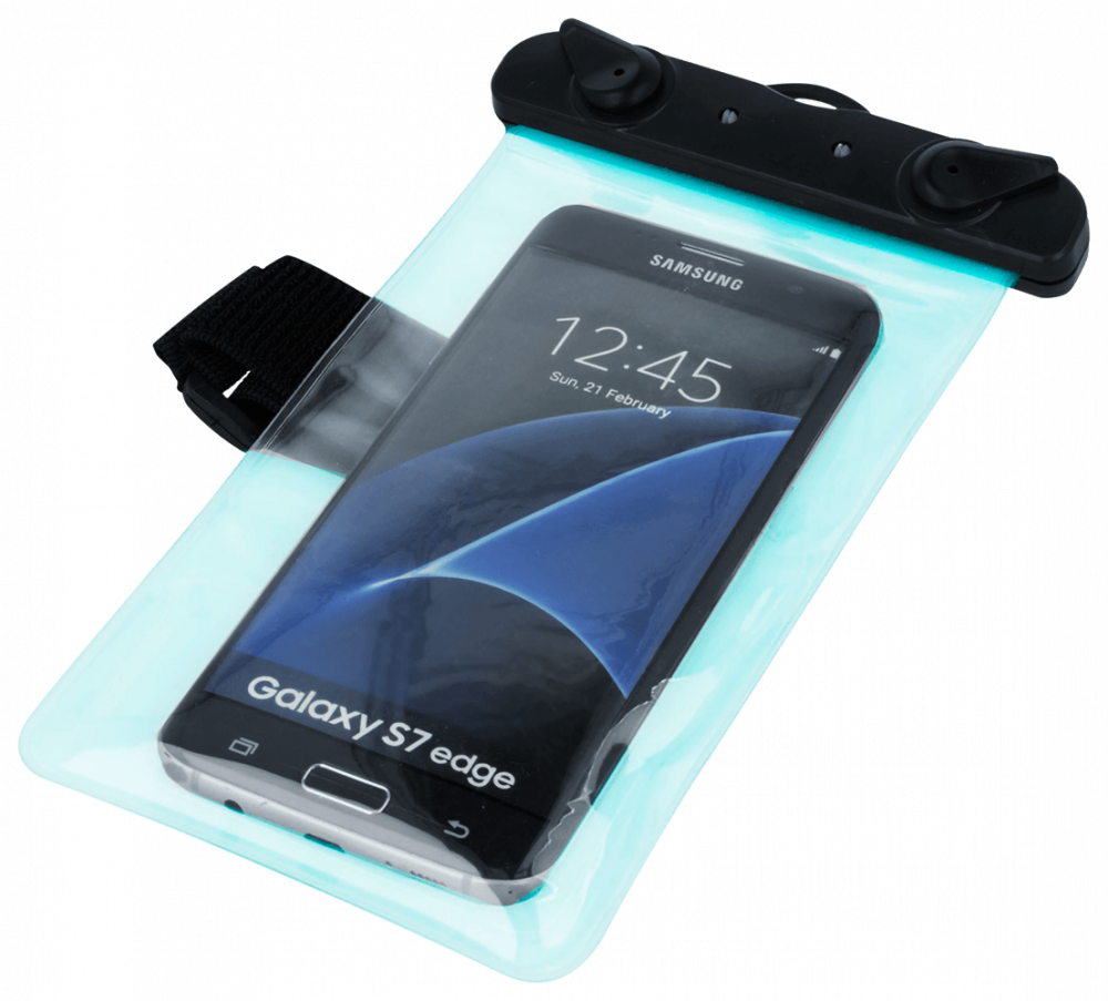 Nokia 8 vízálló tok univerzális, karszalaggal kék