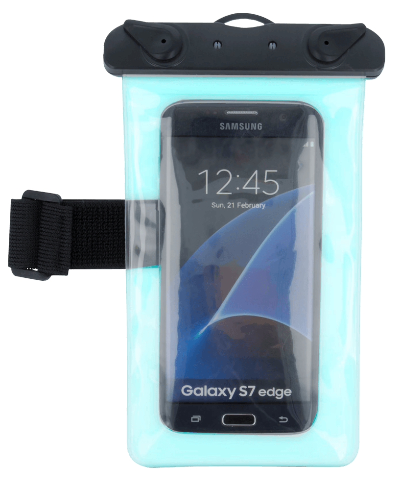 Motorola Moto Z vízálló tok univerzális, karszalaggal kék