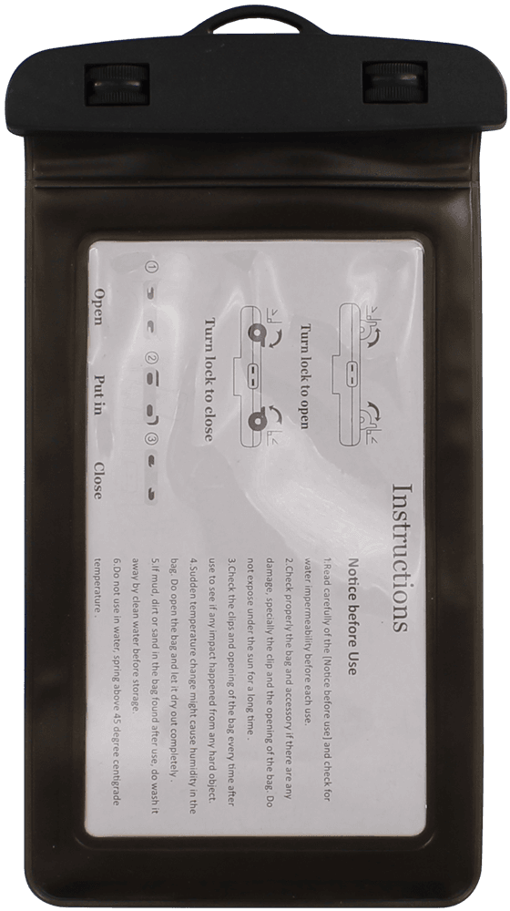 Huawei Y6 Pro (Honor Play 5X) vízálló tok univerzális fekete