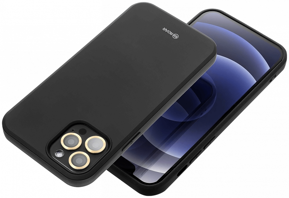 Samsung Galaxy S23 Plus (SM-S916B) szilikon tok gyári ROAR fekete
