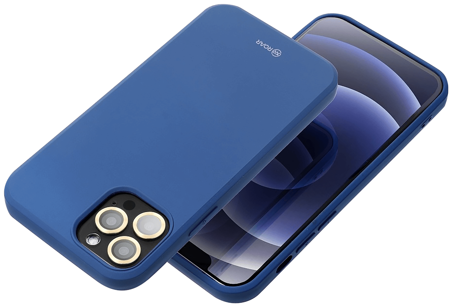 Samsung Galaxy S23 Plus (SM-S916B) szilikon tok gyári ROAR sötétkék