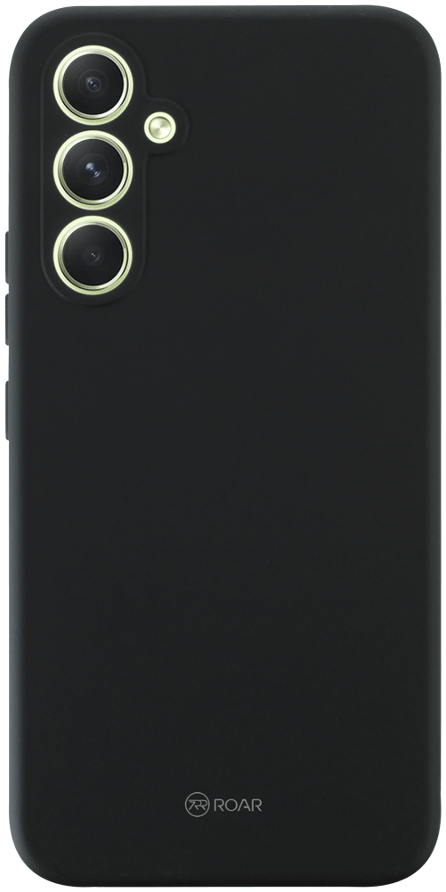 Samsung Galaxy A54 (SM-A546B) szilikon tok gyári ROAR kameravédővel fekete