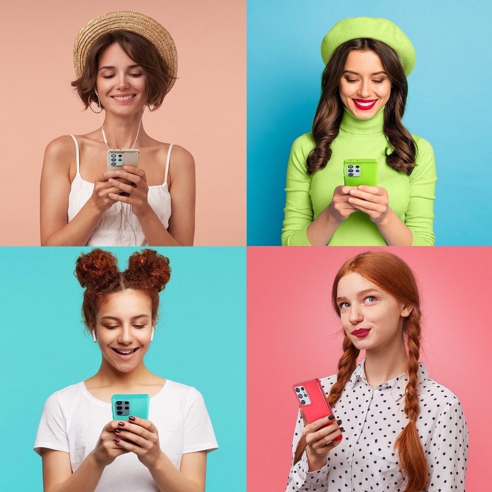 Samsung Galaxy S22 Plus 5G (SM-S906B) szilikon tok gyári MERCURYCASE csillámos világoszöld