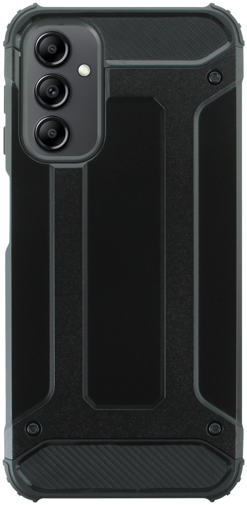 Samsung Galaxy A14 5G (SM-A146P) ütésálló tok légpárnás sarkas, hibrid Forcell Armor fekete