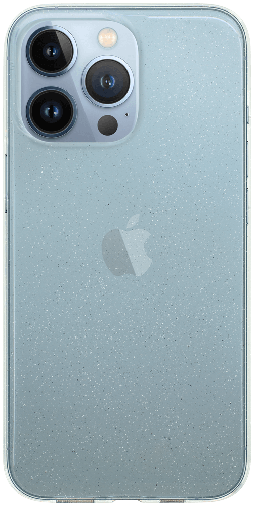 Apple iPhone 13 Pro Max szilikon tok csillogó átlátszó
