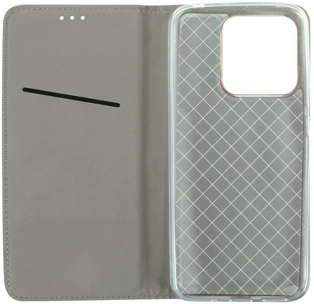 Xiaomi Redmi 9C NFC oldalra nyíló flipes bőrtok asztali tartó funkciós bordó