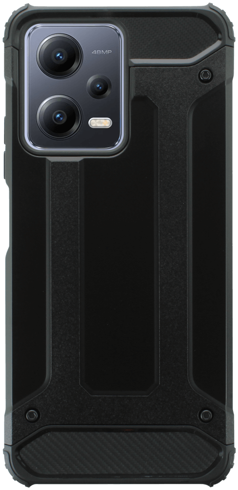 Xiaomi Poco X5 ütésálló tok légpárnás sarkas, hibrid Forcell Armor fekete