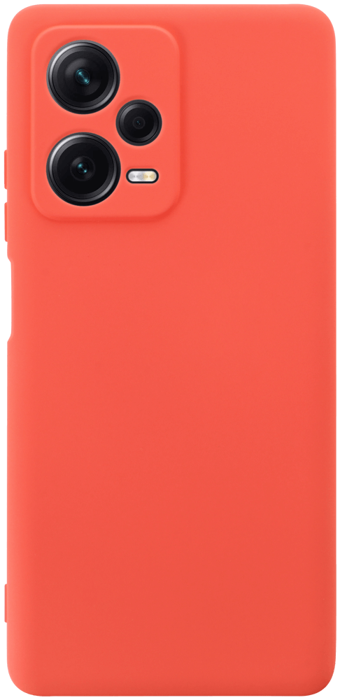 Xiaomi Redmi Note 12 Pro Plus 5G szilikon tok kameravédővel matt barackszínű