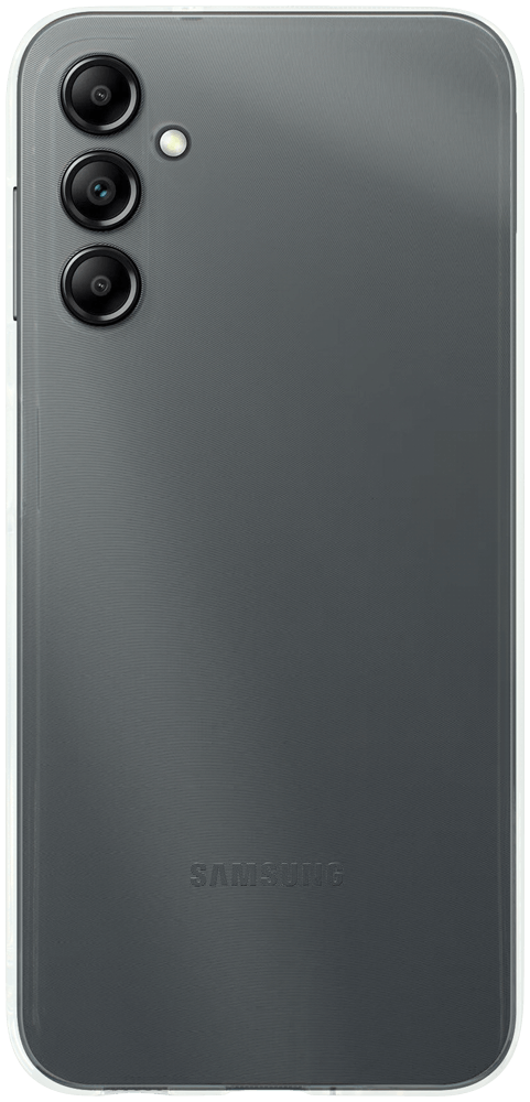 Samsung Galaxy A14 (SM-A145R) szilikon tok közepesen ütésálló kameravédővel átlátszó