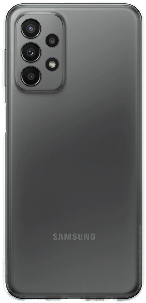 Samsung Galaxy A23 (SM-A235F) szilikon tok közepesen ütésálló kameravédővel átlátszó