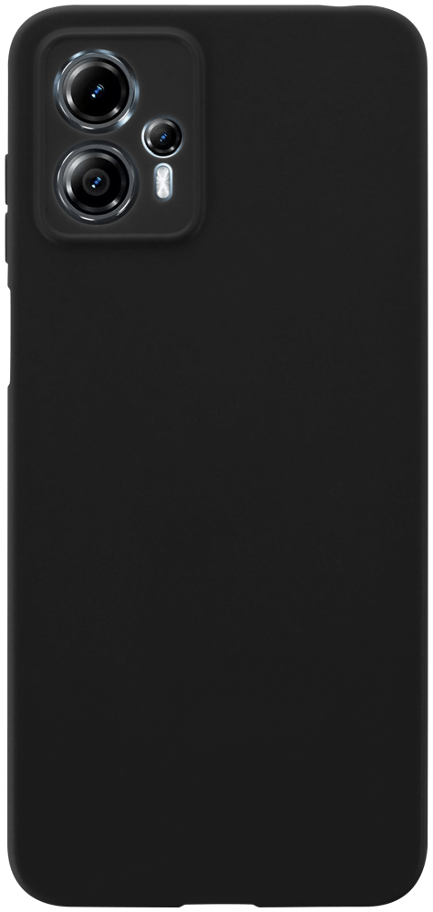 Motorola Moto G13 szilikon tok kameravédővel matt fekete