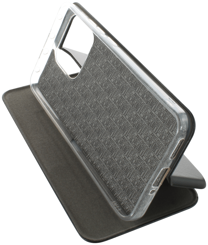 Xiaomi 13 oldalra nyíló mágneses flipes bőrtok prémium minőség fekete