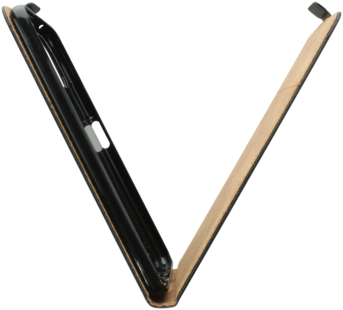 Xiaomi MI 11 Lite 5G lenyíló flipes bőrtok fekete