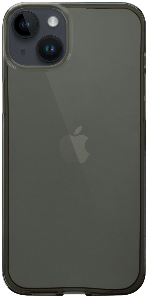 Apple iPhone 14 Plus szilikon tok átlátszó füstszínű