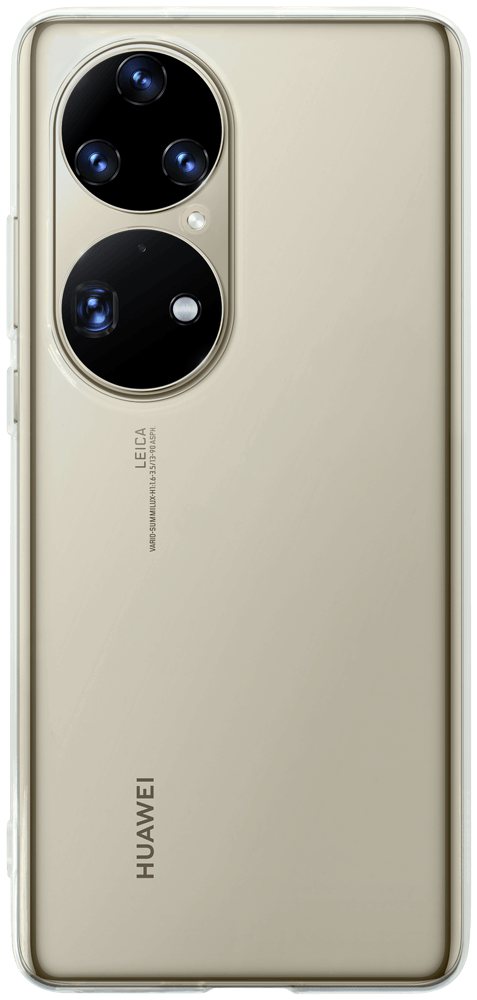 Huawei P50 Pro szilikon tok kameravédővel átlátszó