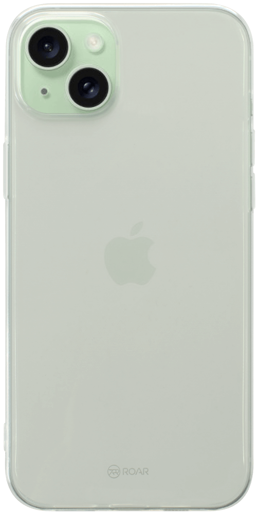 Apple iPhone 15 Plus szilikon tok gyári ROAR átlátszó