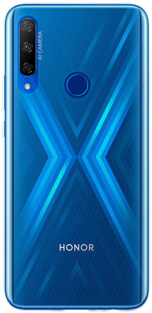 Huawei Honor 9X szilikon tok átlátszó