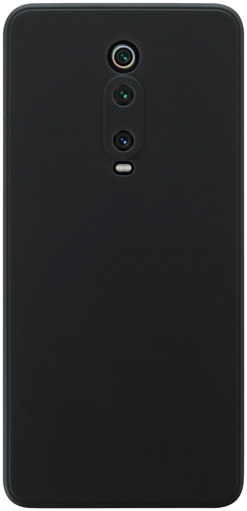 Xiaomi Mi 9T szilikon tok kameravédővel matt fekete