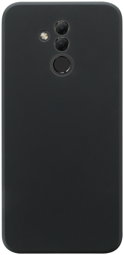 Huawei Mate 20 Lite szilikon tok kameravédővel matt fekete