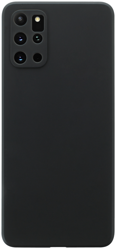 Samsung Galaxy S20 Plus 5G (SM-G986F) szilikon tok kameravédővel matt fekete
