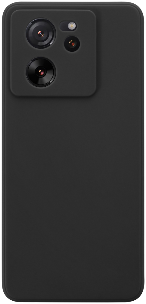 Xiaomi 13T szilikon tok kameravédővel matt fekete