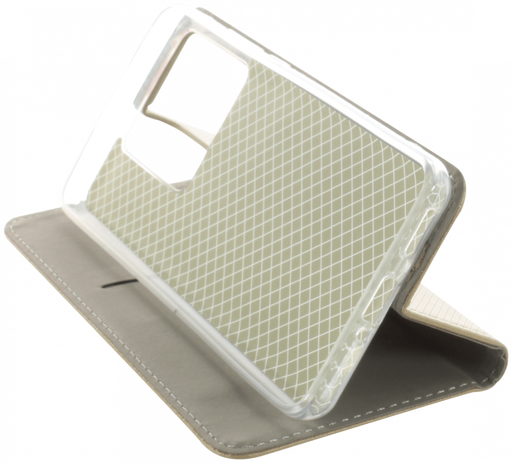 Xiaomi 13 Pro oldalra nyíló flipes bőrtok rombusz mintás arany