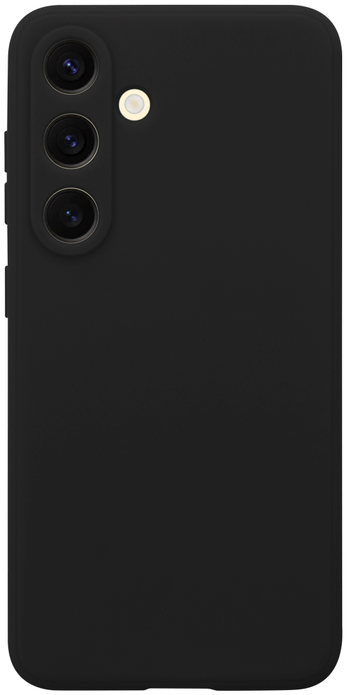 Samsung Galaxy S24 (SM-S921B) szilikon tok kameravédővel matt fekete