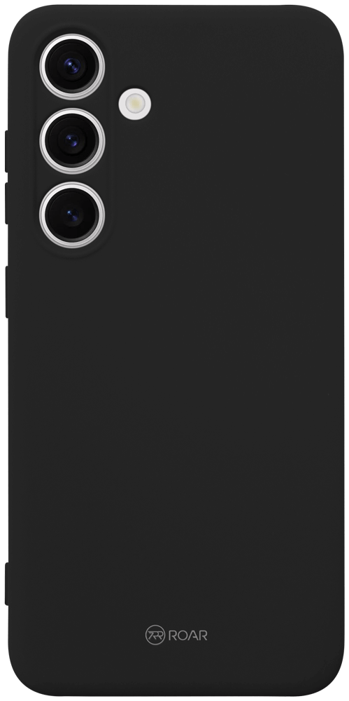 Samsung Galaxy S24 (SM-S921B) szilikon tok gyári ROAR kameravédővel fekete