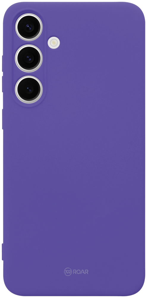 Samsung Galaxy S24 Plus (SM-S926B) szilikon tok gyári ROAR kameravédővel lila