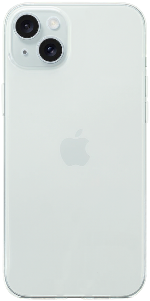 Apple iPhone 15 Plus szilikon tok közepesen ütésálló kameravédővel átlátszó