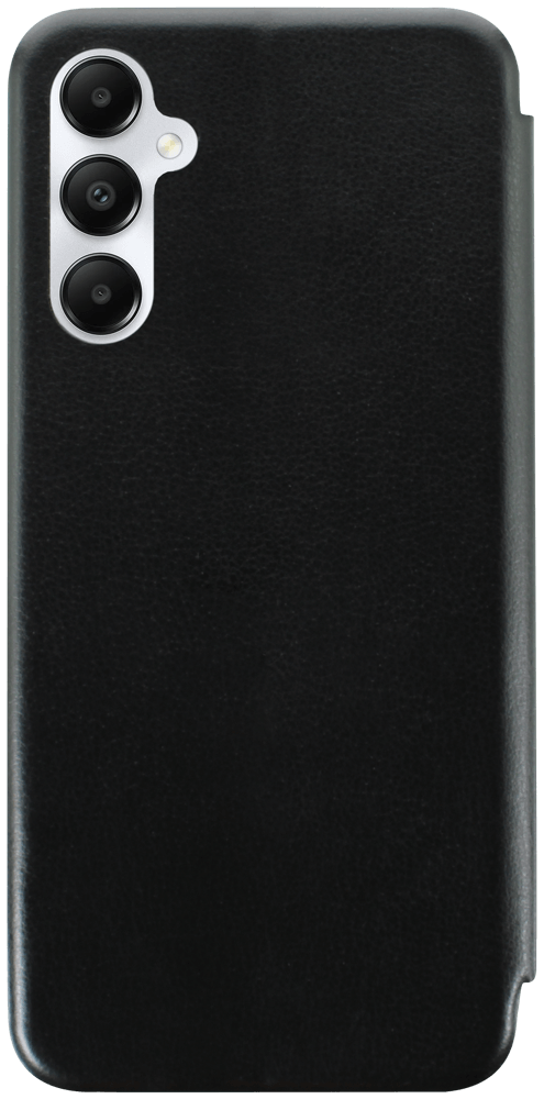 Samsung Galaxy A05s (SM-A057F) oldalra nyíló mágneses flipes bőrtok prémium minőség fekete