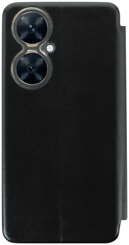 Huawei Nova 11i oldalra nyíló mágneses flipes bőrtok prémium minőség fekete