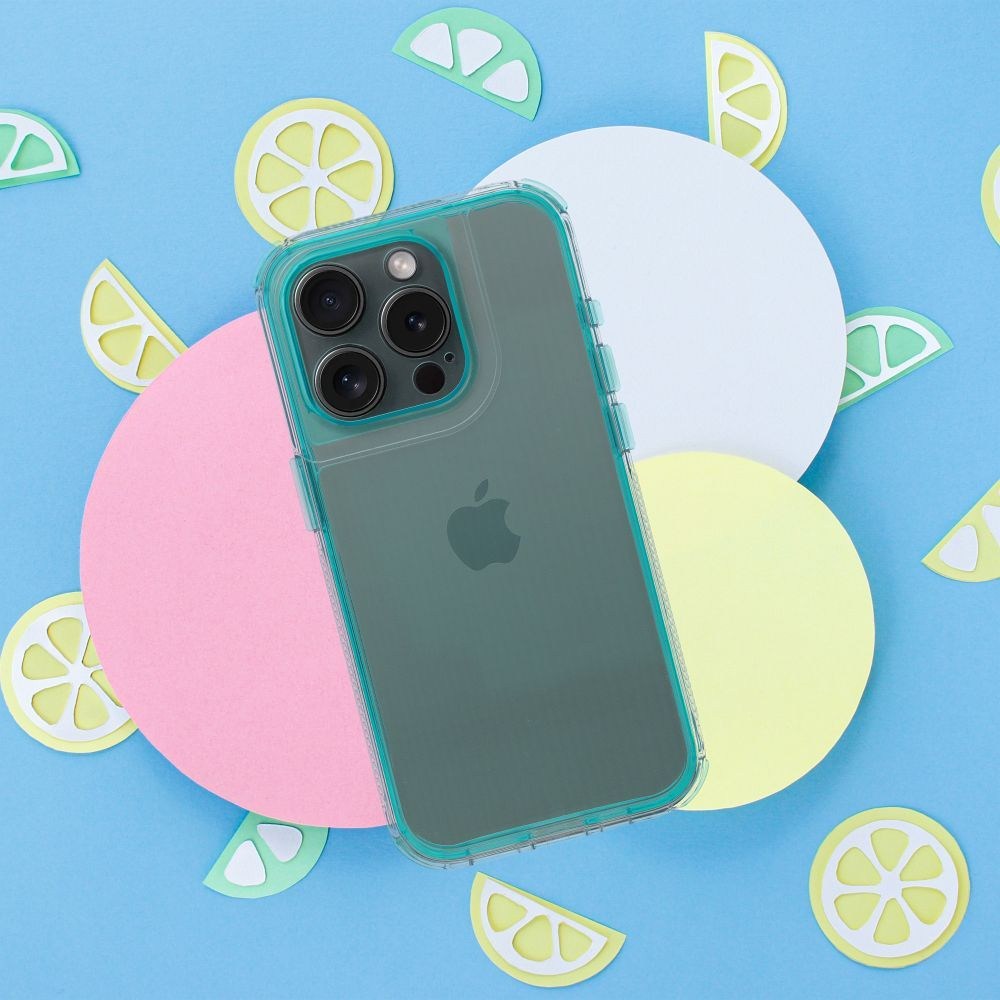 MATRIX CLEAR tok – iPhone 14 Pro tok menta színben | Elegáns és tartós védelem