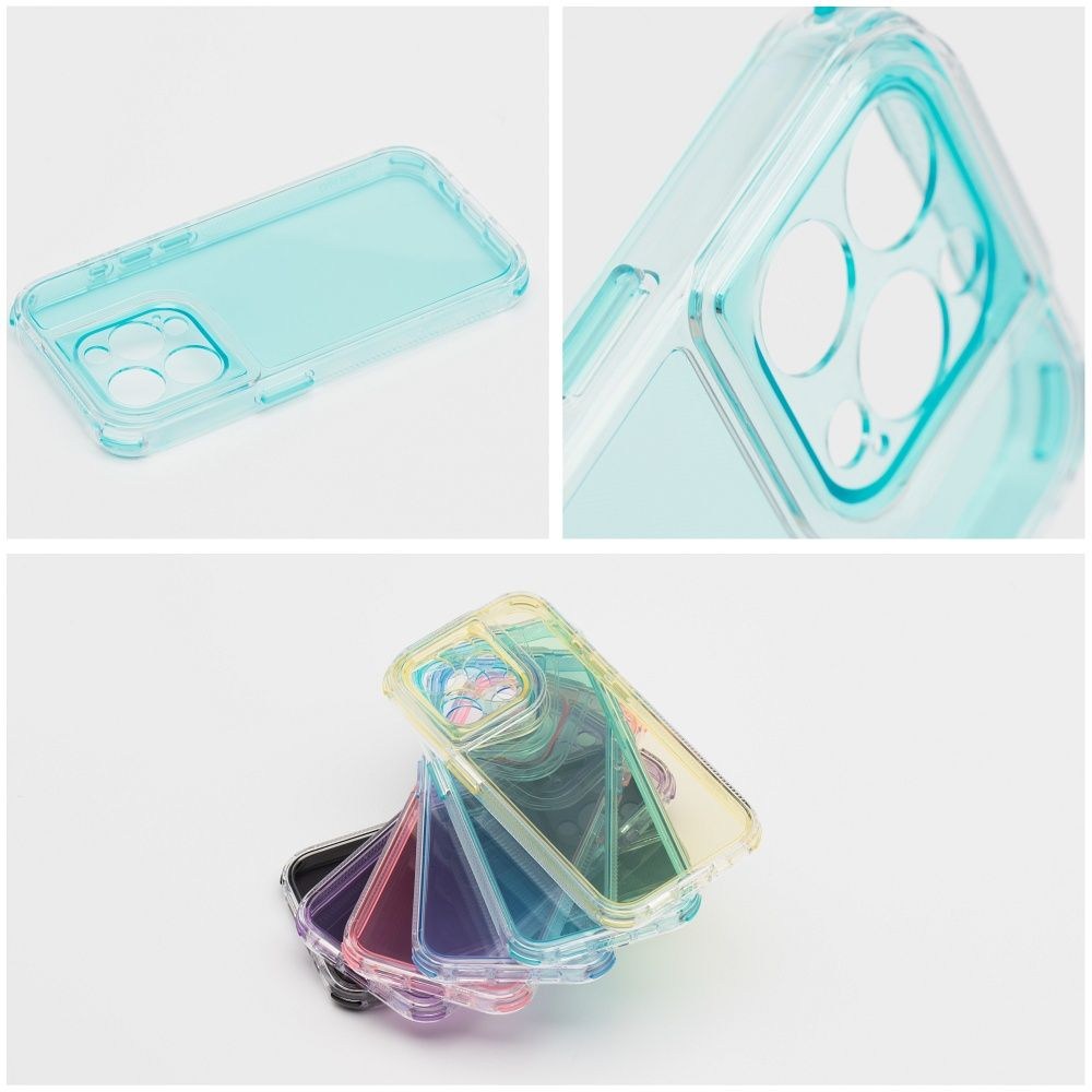MATRIX CLEAR tok – iPhone 14 Pro tok menta színben | Elegáns és tartós védelem