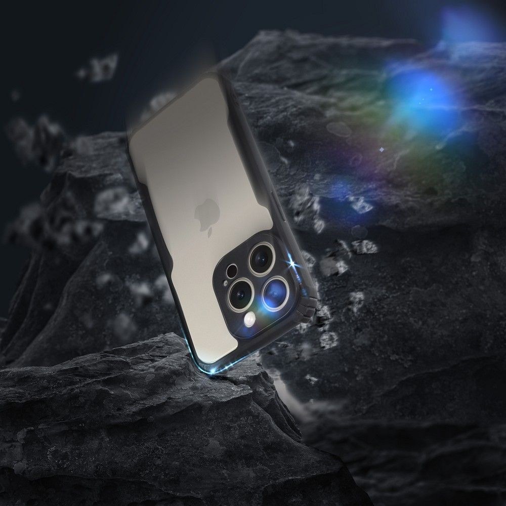 ANTI-DROP tok – Prémium védelem iPhone 15 készülékhez fekete színben