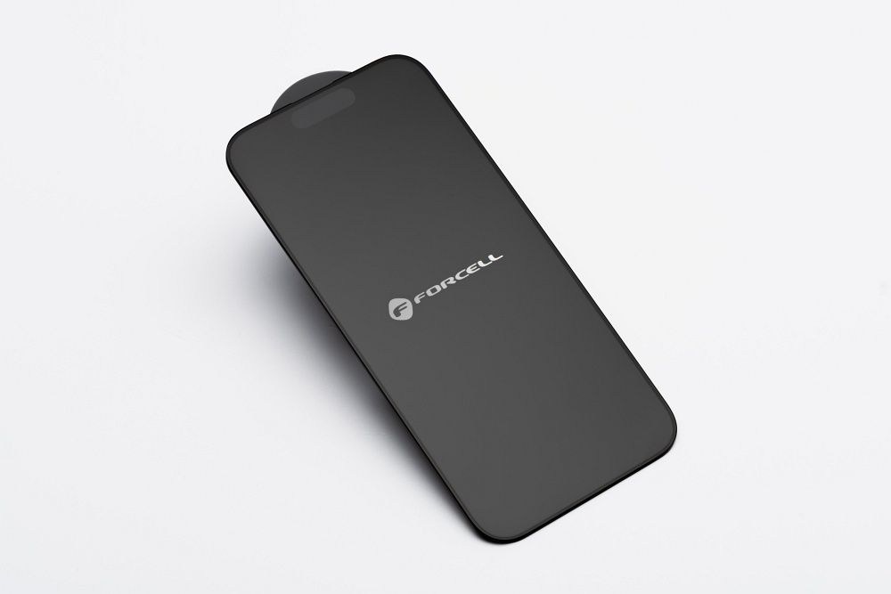 Forcell Matt Üveg – iPhone 14 Pro készülékhez | Fekete