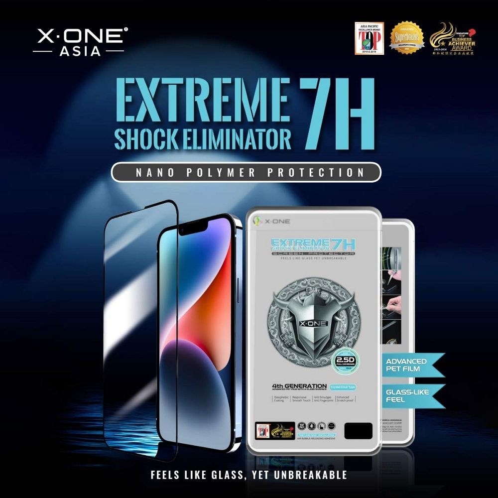X-ONE Extreme Shock Eliminator 4th Gen – iPhone 14 Pro / 15-höz