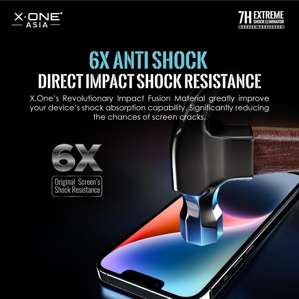 X-ONE Extreme Shock Eliminator 4th Gen – iPhone 14 Pro / 15-höz
