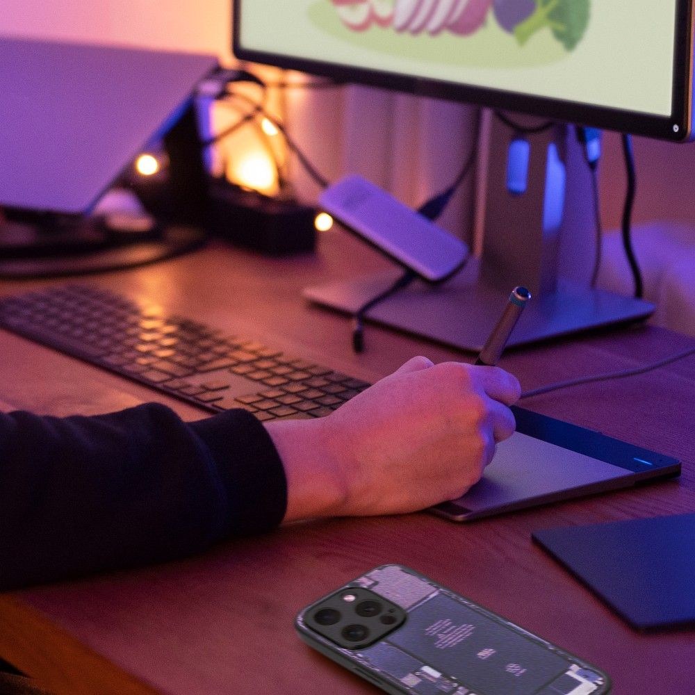 TECH tok, IPHONE 12 Pro Max számára (Design 2)