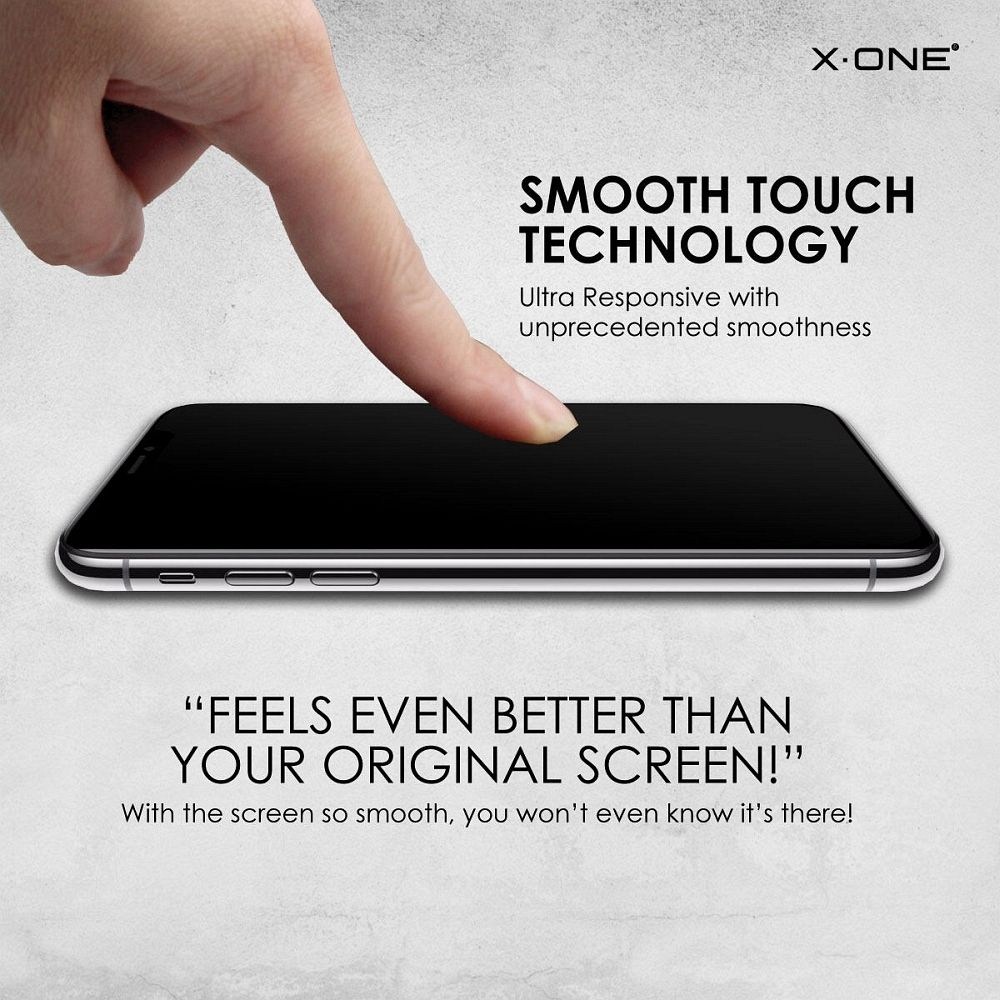 X-ONE Full Cover Extra Erős Matt Borítású edzett üvegfólia – iPhone 15 készülékhez