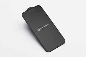 Forcell Matt Edzett üveg - Iphone 12 Pro Max - fekete