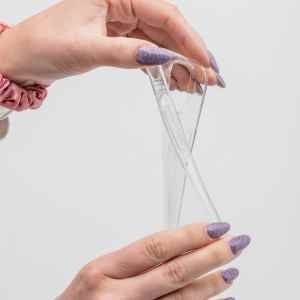 FORCELL F-PROTECT – Hosszú Élettartamú, Vékony Tok iPhone 14 Pro-hoz, Átlátszó