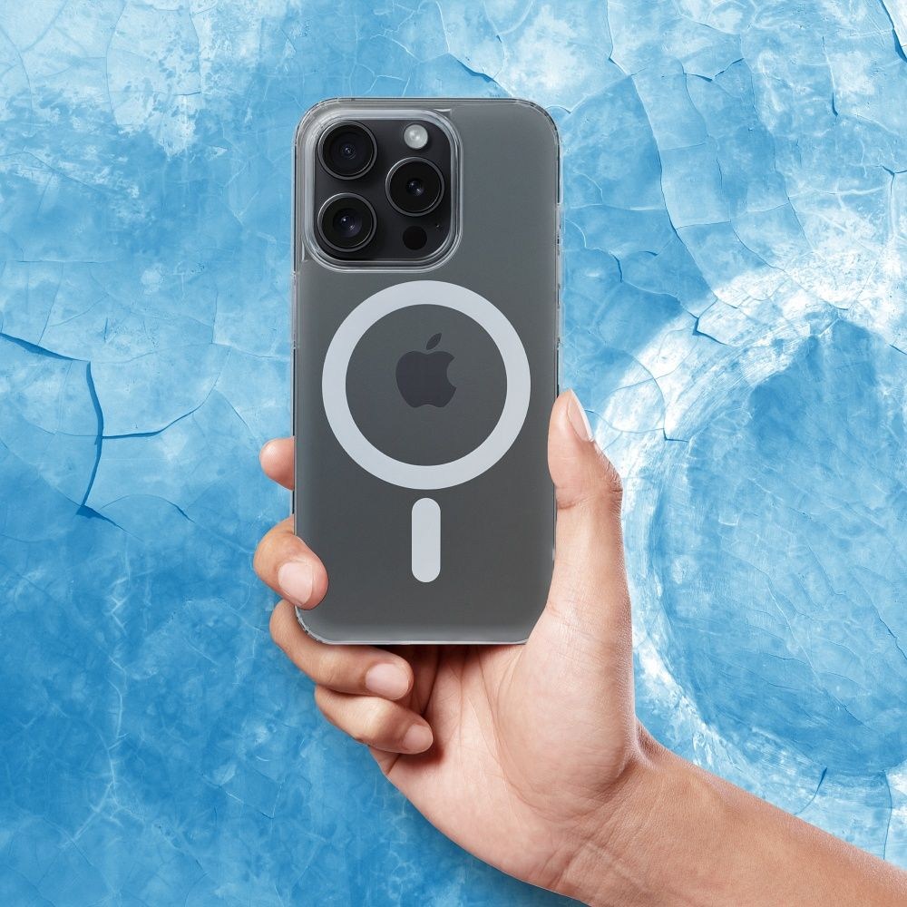 Frost Mag Cover – MagSafe Kompatibilis Tok iPhone 12 Pro Max-hoz (Átlátszó)